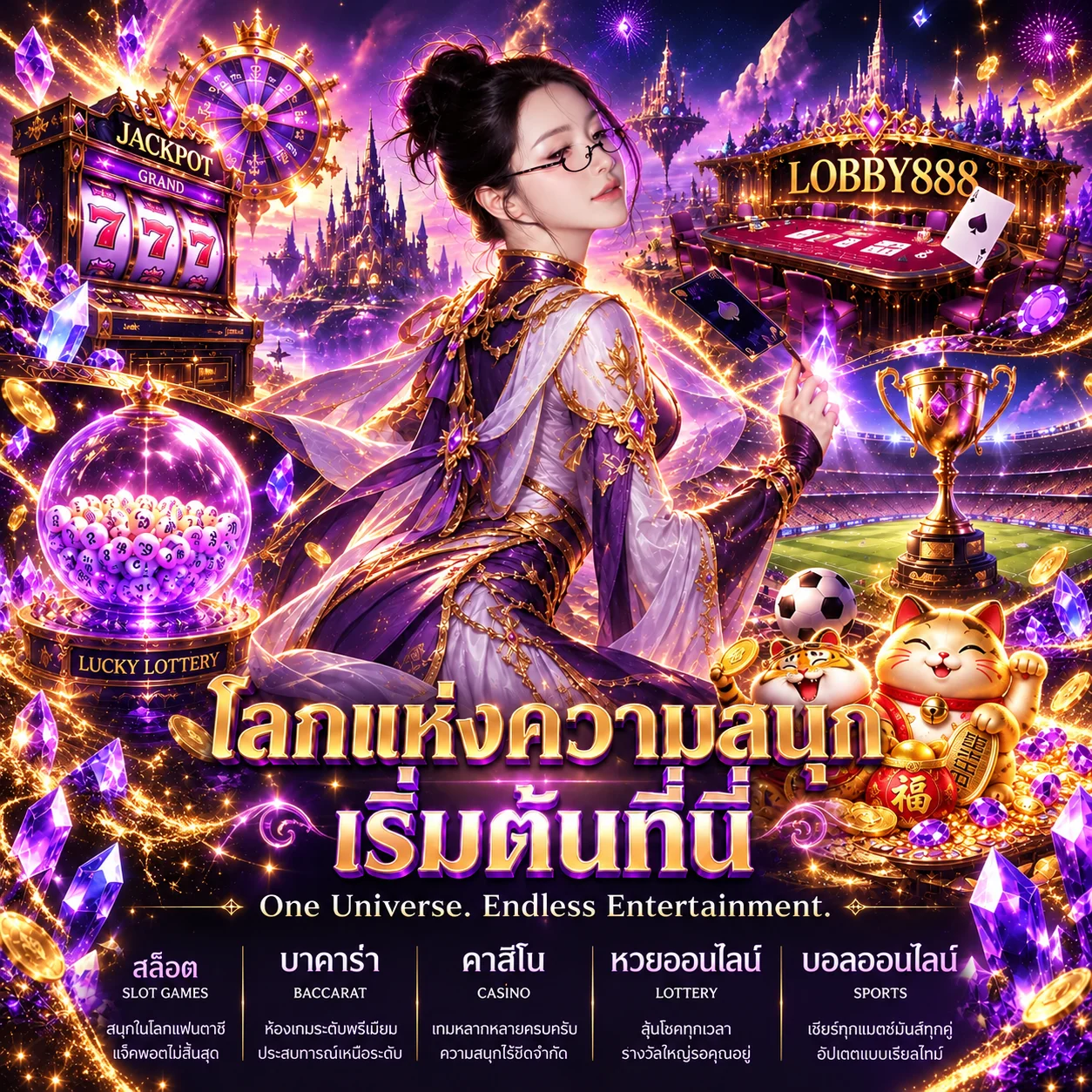 เดโม Pragmatic Play LOBBY888 รวมสล็อต บาคาร่า และกีฬา