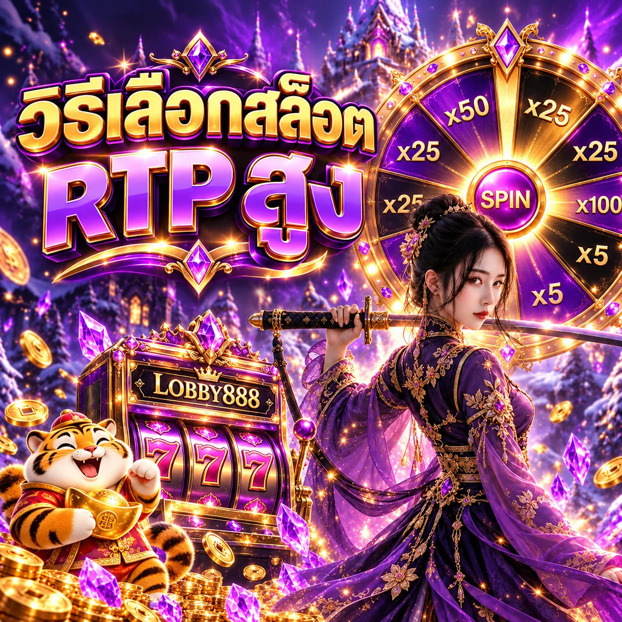 LOBBY888 วิธีเลือกเกมสล็อต RTP สูงสำหรับมือใหม่